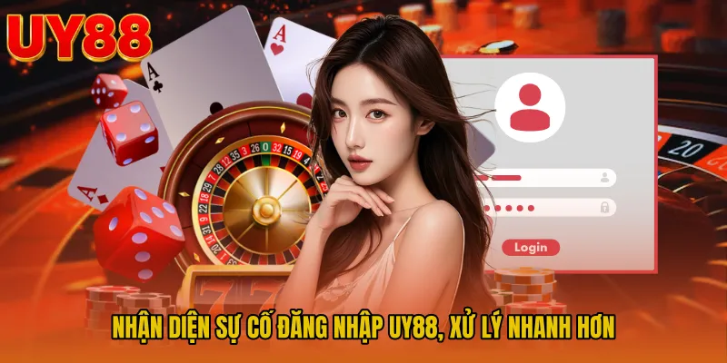 Nhận diện sự cố đăng nhập UY88, xử lý nhanh hơn