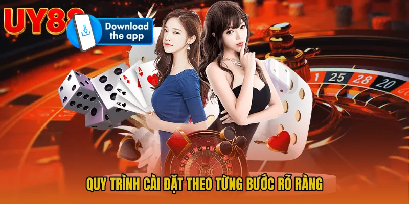 Quy trình cài đặt theo từng bước rõ ràng